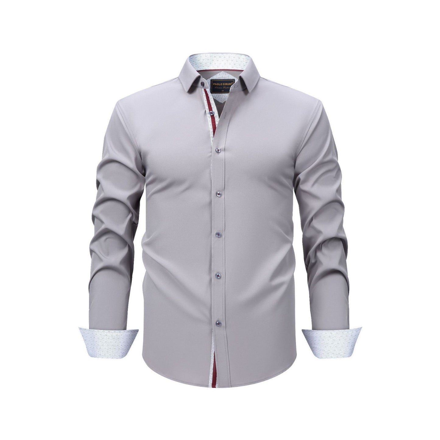 Camicia senza pieghe dal taglio aderente