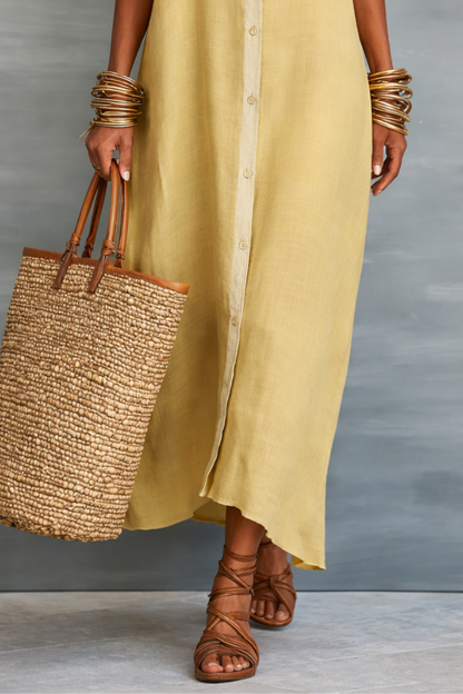 Manelle™ | Maxi Abito con Linea Minimalista