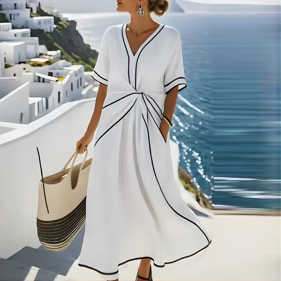Noorani™ Abito elegante e che valorizza la figura