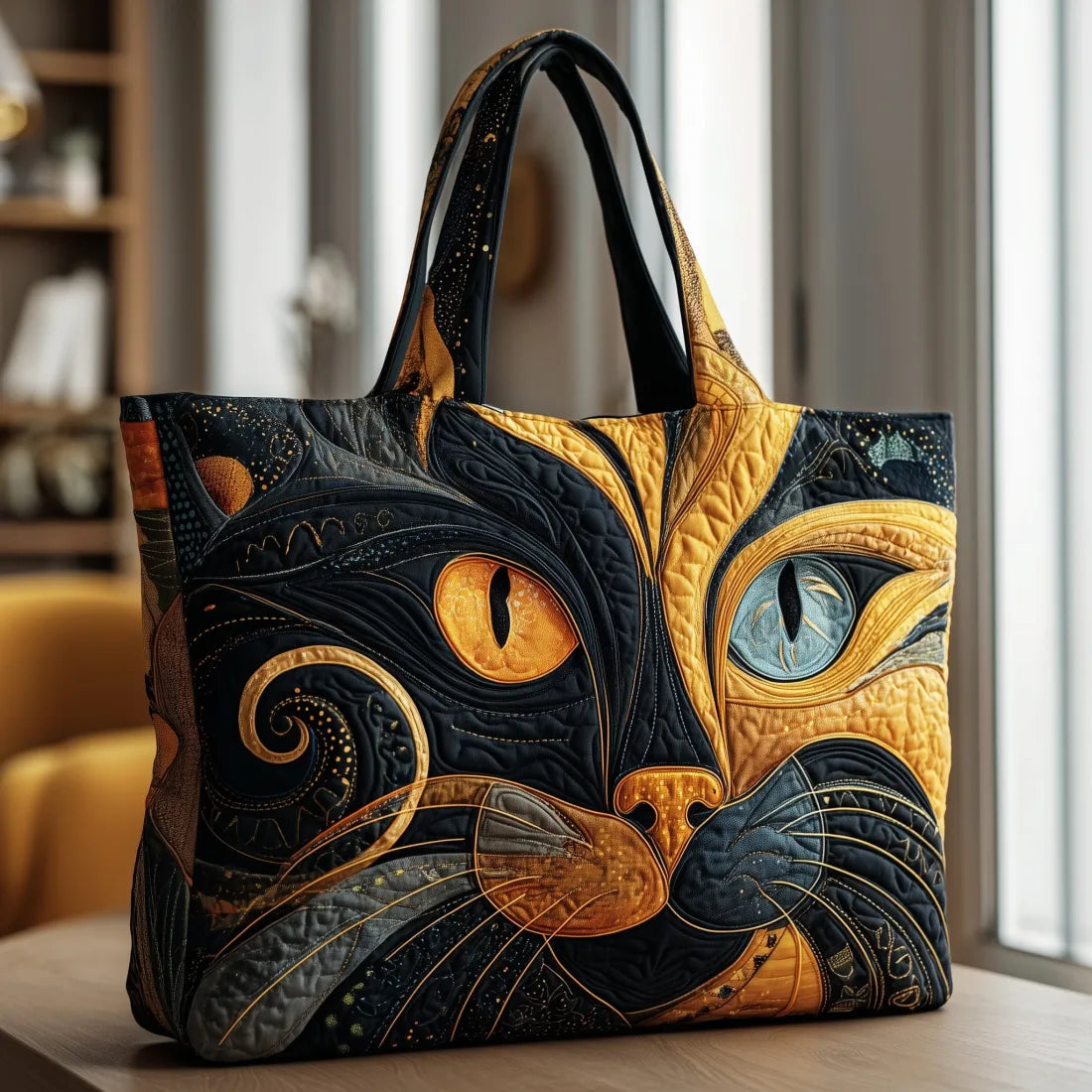 Borsa artigianale Gatto Mistico