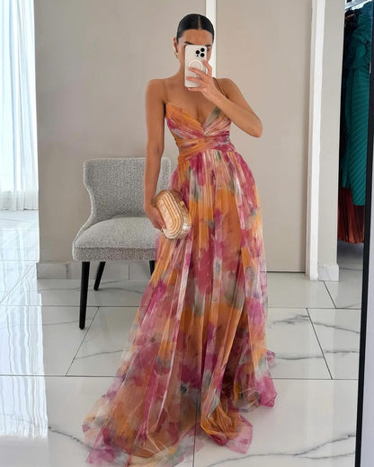 Mailan - Abito lungo “Eleganza floreale” ¡EDIZIONE LIMITATA!
