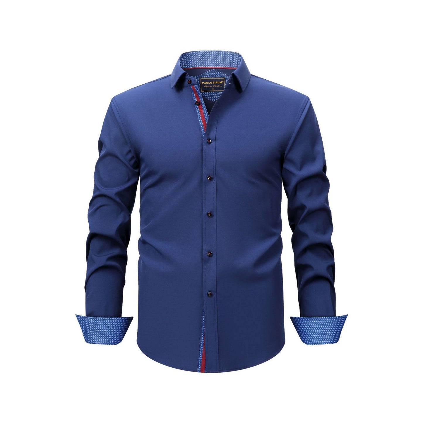 Camicia senza pieghe dal taglio aderente