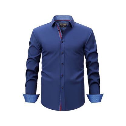 Camicia senza pieghe dal taglio aderente