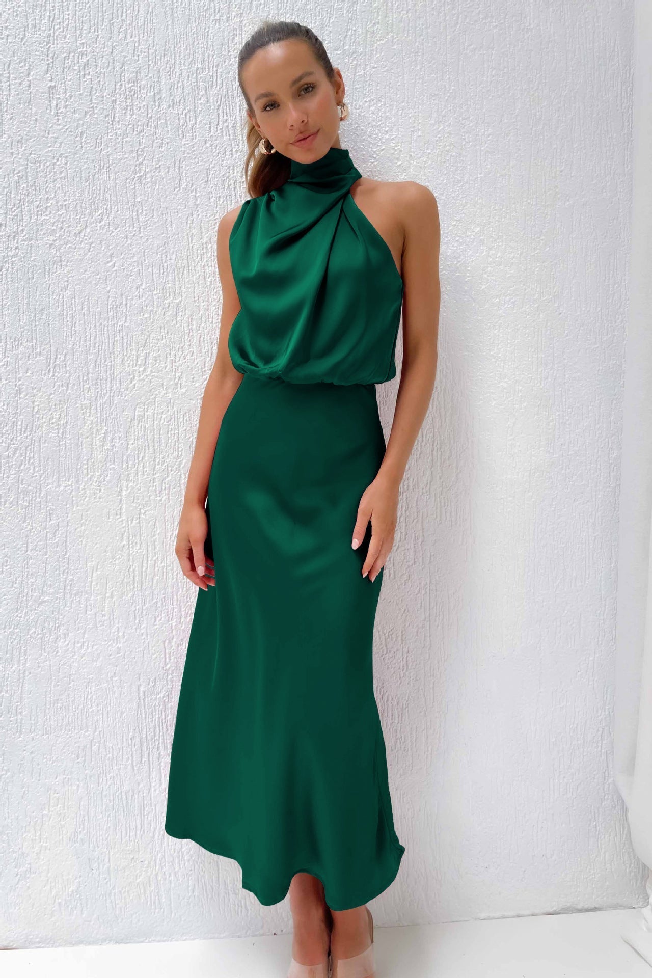 Marina - Abito con scollo all'americana