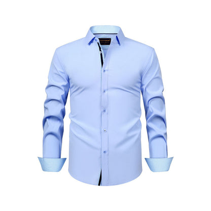 Camicia senza pieghe dal taglio aderente