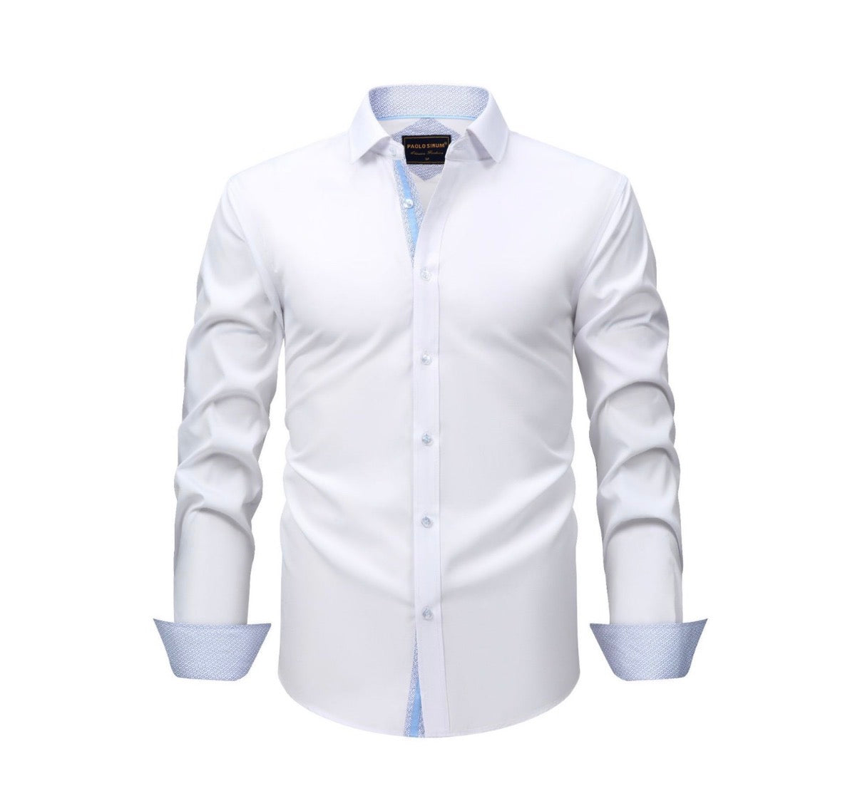 Camicia senza pieghe dal taglio aderente