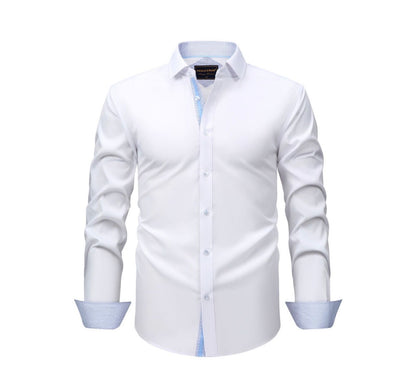 Camicia senza pieghe dal taglio aderente