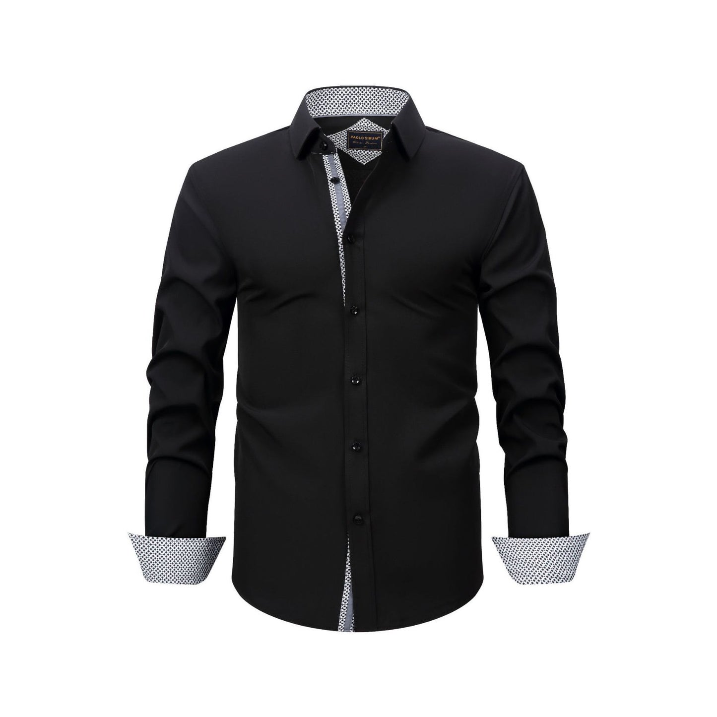 Camicia senza pieghe dal taglio aderente