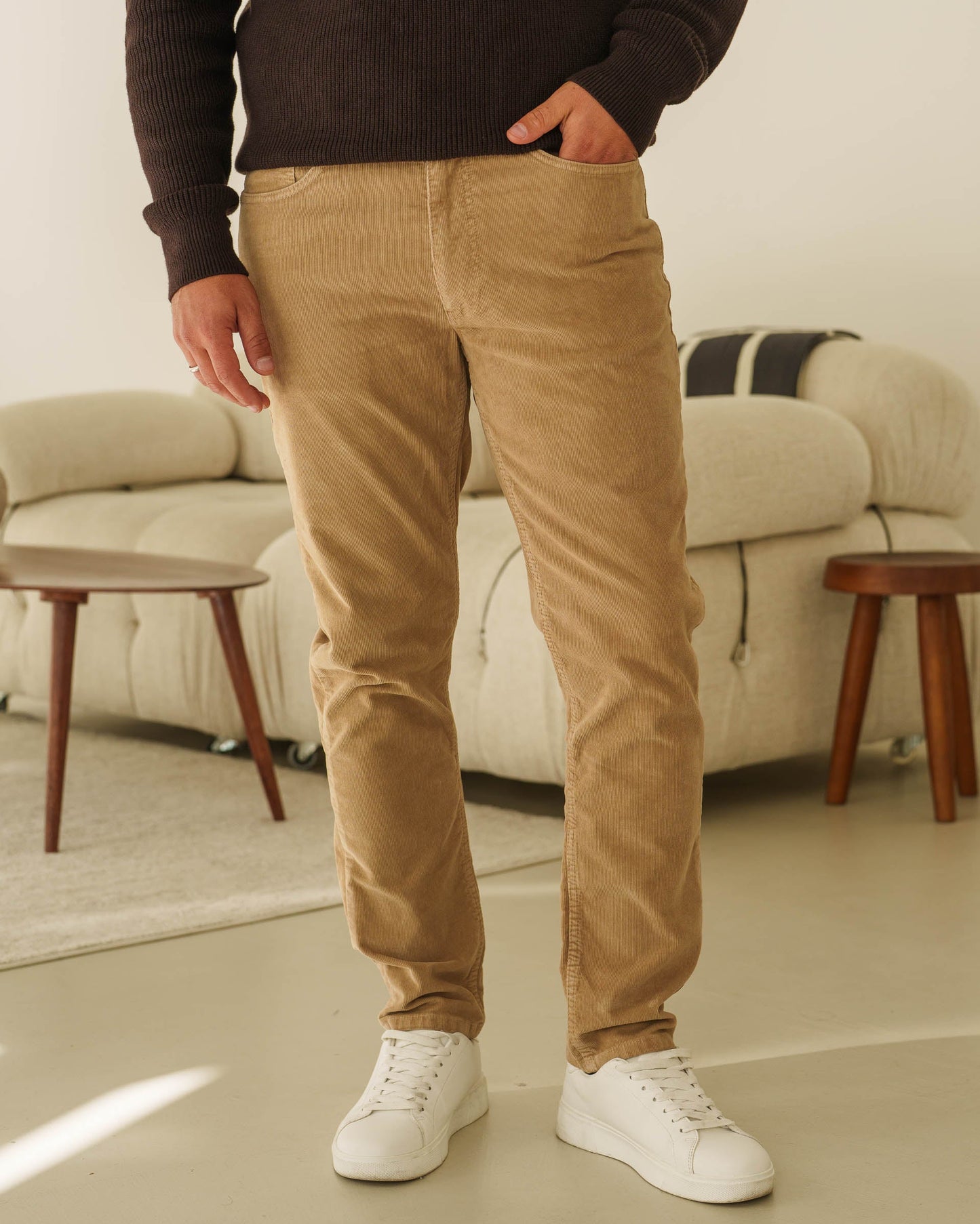 Mike - Pantaloni marroni da surf