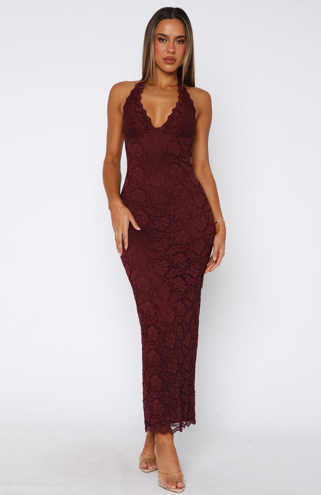 MITA | Abito lungo Lace Me