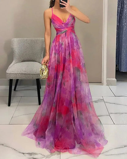 Mailan - Abito lungo “Eleganza floreale” ¡EDIZIONE LIMITATA!