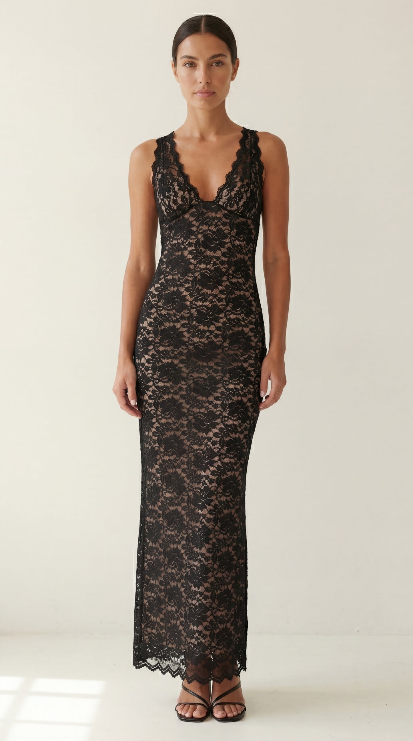 MITA | Abito lungo Lace Me
