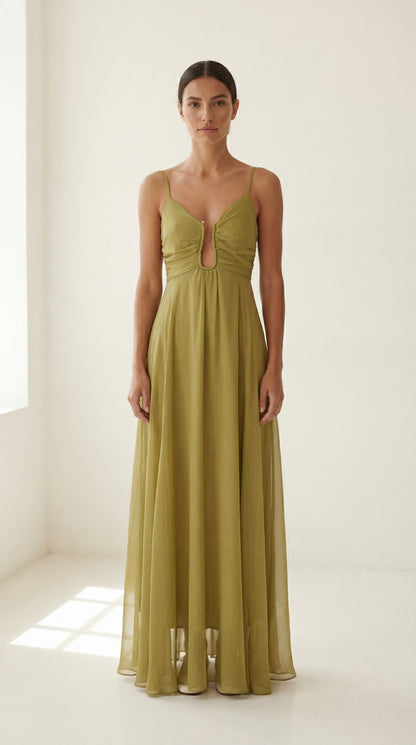 Milane - Abito color pistacchio