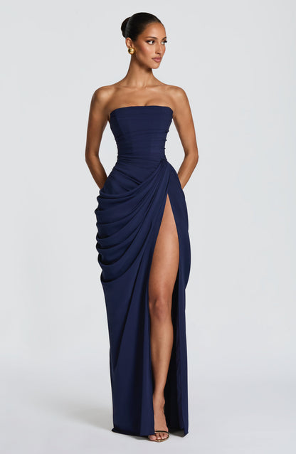 Abito Lauren™ | Eleganza scultorea che valorizza la tua silhouette
