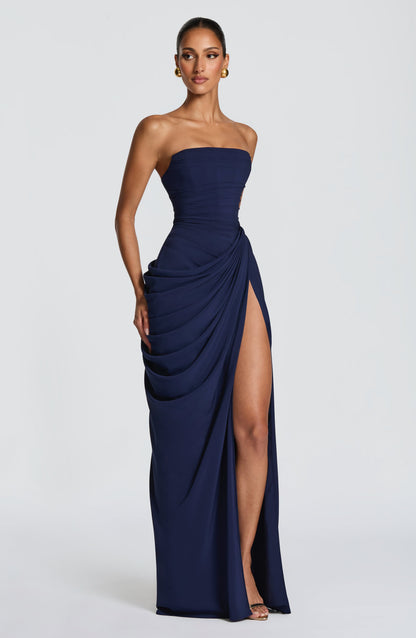 Abito Lauren™ | Eleganza scultorea che valorizza la tua silhouette