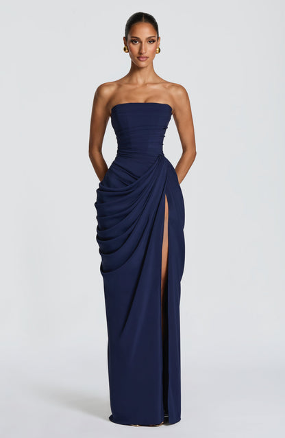 Abito Lauren™ | Eleganza scultorea che valorizza la tua silhouette