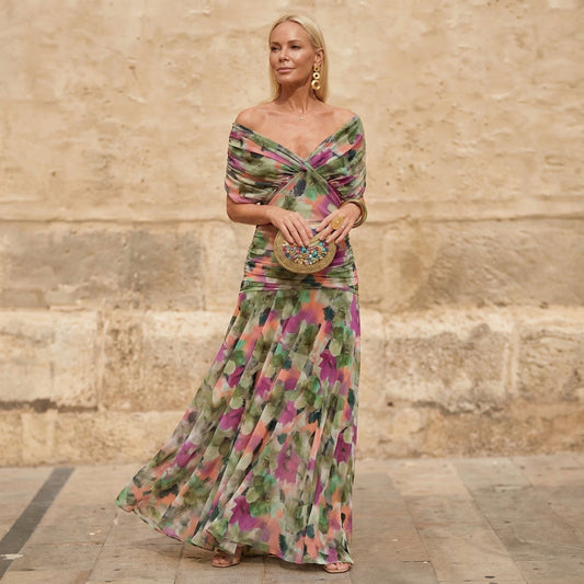 Kelsey | Abito elegante color rosso