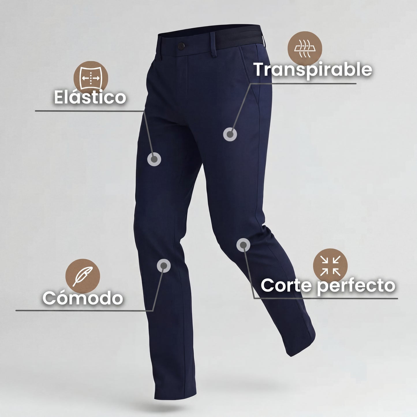Tom | Pantaloni elasticizzati MorphoFit™
