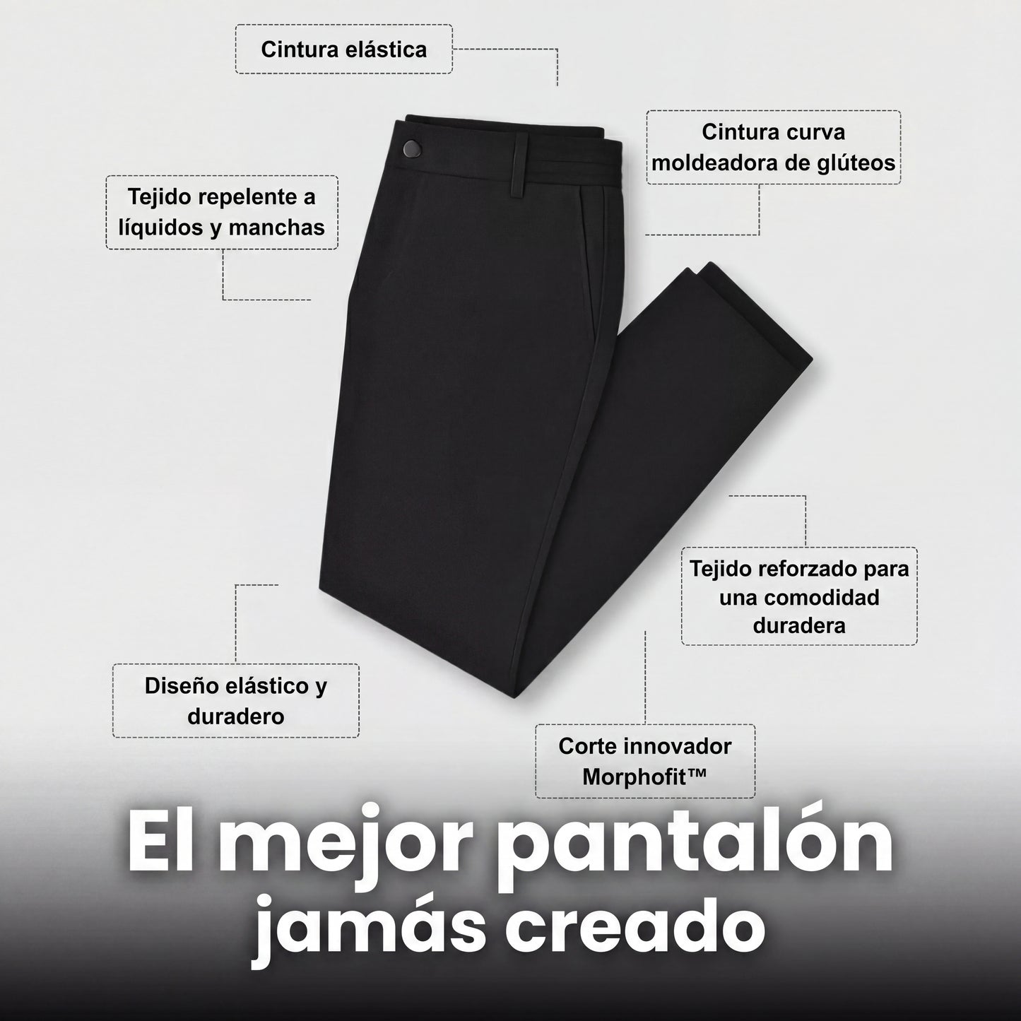 Tom | Pantaloni elasticizzati MorphoFit™