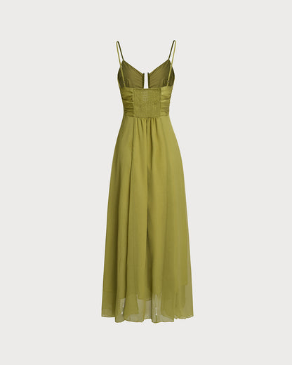 Milane - Abito color pistacchio